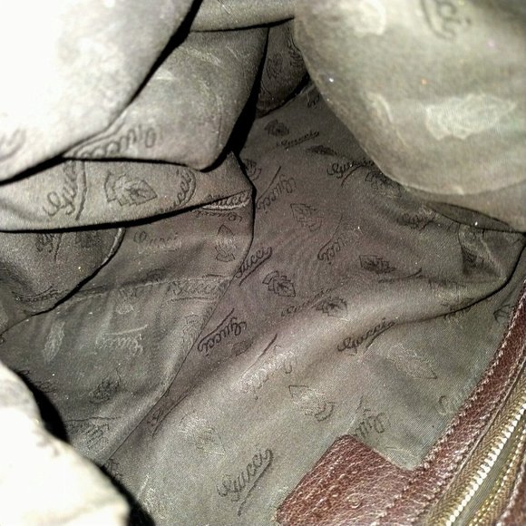 Auth Gucci Shoulder Bag Black Leather #35403G22 - Picture 8 of 9